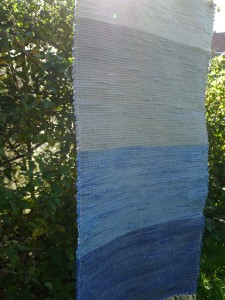 ručne tkaný handričkový koberec