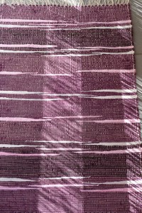 ručne tkaný handričkový koberec